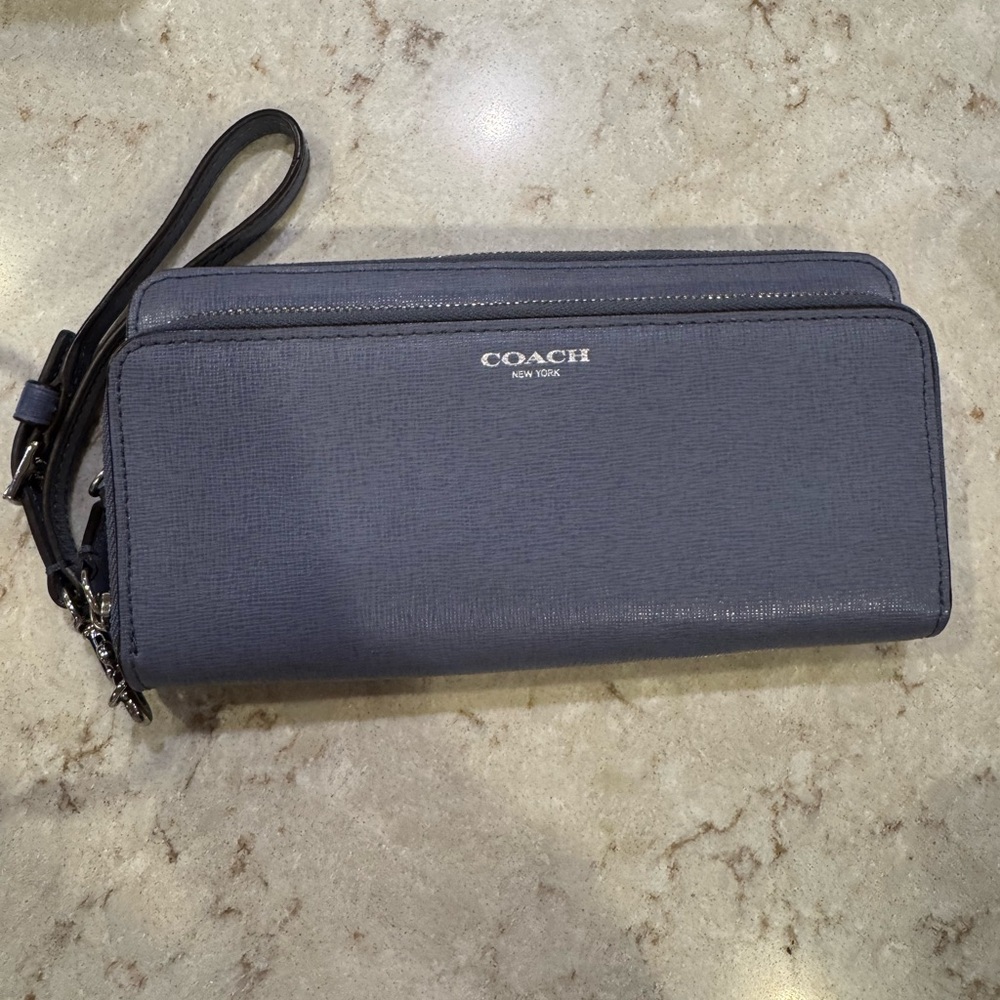 Coach Accordion Zip Wallet
